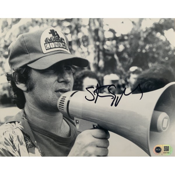 Steven Spielberg signed 10x8 photo image A ACG Cert COA Steven Spielberg signed 10x8 photo image A ACG Cert COA