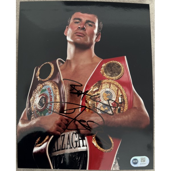 Joe Calzaghe signed 10x8 photo Joe Calzaghe signed 10x8 photo