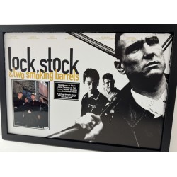 Lock Stock framed signed 4 signatures presentation 