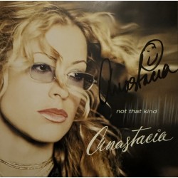 Anastacia signed CD cover
