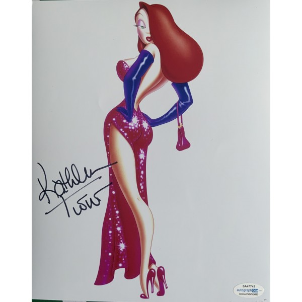 Kathleen Turner signed 10x8 Who Framed Roger Rabbit photo ACOA COA image C Kathleen Turner signed 10x8 Who Framed Roger Rabbit photo ACOA COA image C