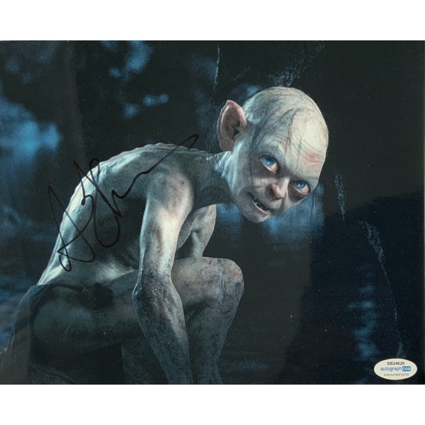 Andy Serkis signed colour 10x8 photo ACOA Andy Serkis signed colour 10x8 photo ACOA