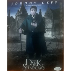 Johnny Depp signed Dark Shadows signed 10x8 photo ACOA COA