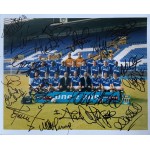 Everton multi signed 2000/01 10x8 photo inc Gazza , Ferguson , Weir Everton multi signed 2000/01 10x8 photo inc Gazza , Ferguson , Weir