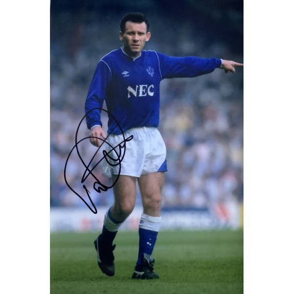 Peter Reid signed Everton 12x8 photo Peter Reid signed Everton 12x8 photo