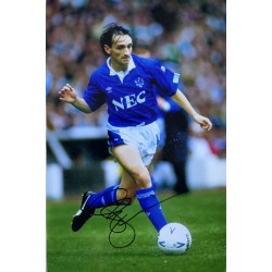 Pat Nevin signed Everton 12x8 photo 