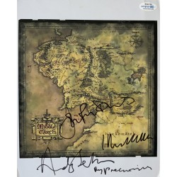 Multi signed signed Lord of the Rings 10x8 photo ACOA COA