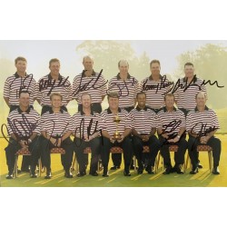 Team USA signed 2004 Ryder Cup 12x8 photo signed by 11