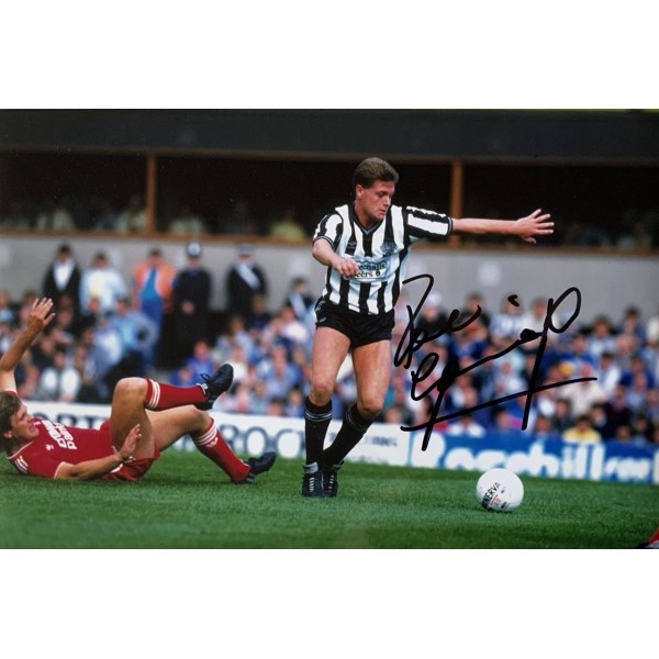 Paul Gascoigne signed autographed Newcastle 12x8 photo 