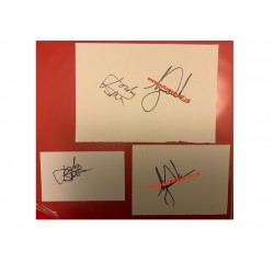 Tiger Woods 2 signature package , includes 2 free Jordan Spieth signatures 