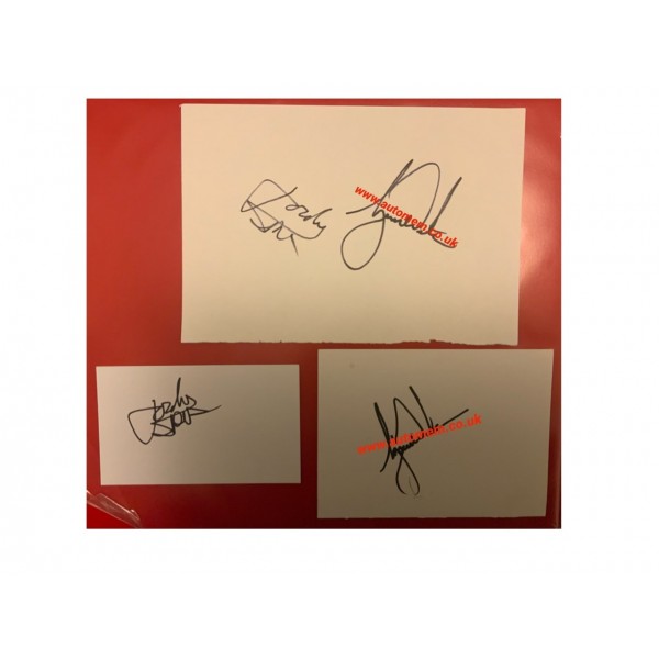 Tiger Woods 2 signature package , includes 2 free Jordan Spieth signatures Tiger Woods 2 signature package , includes 2 free Jordan Spieth signatures