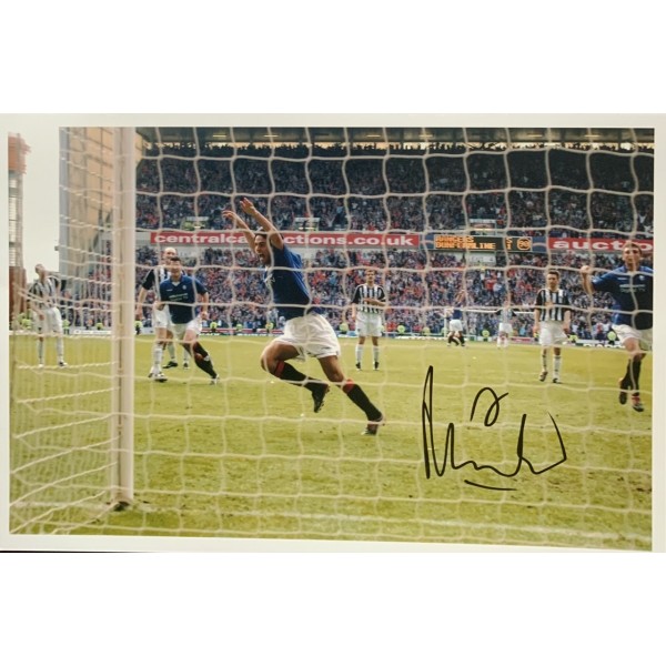 Mikel Arteta signed Rangers 12x8 photo image 3 Mikel Arteta signed Rangers 12x8 photo image 3