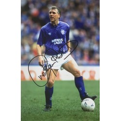 Graham Roberts signed Rangers 12x8 photo