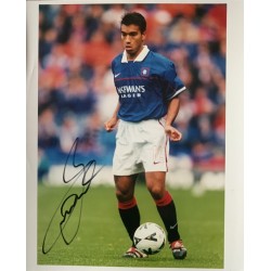 Giovanni Van Bronkhorst signed  Rangers 10x8 photo image 2 