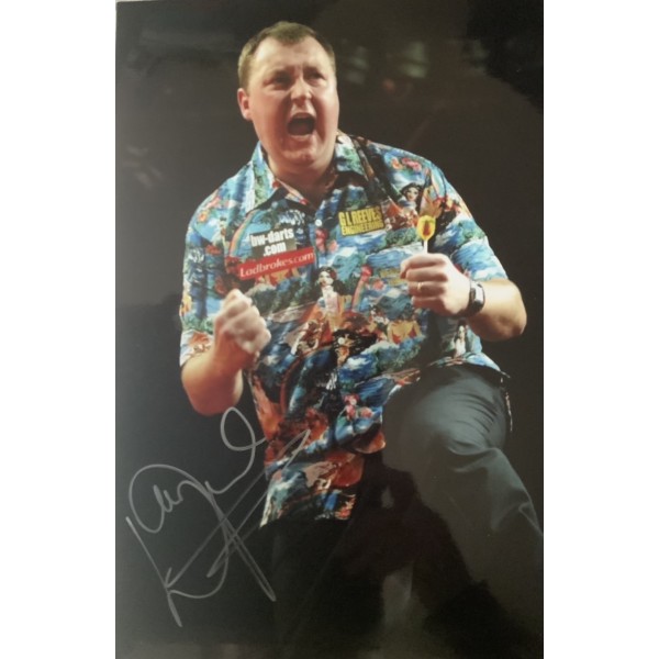Wayne Mardle signed 12x8 portrait photo silver pen Wayne Mardle signed 12x8 portrait photo silver pen