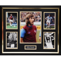 Billy Bonds  signed West Ham framed presentation 