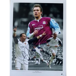Dean Ashton signed 16x12 West Ham photo montage