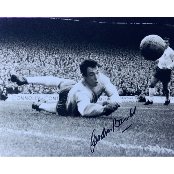 Gordon Banks signed 10x8 England photo image D Gordon Banks signed 10x8 England photo image D