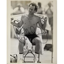 John McEnroe signed black and white 10x8 photo image 3