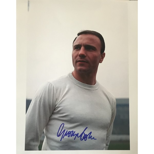 George Cohen signed 10x8 England photo George Cohen signed 10x8 England photo