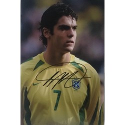 Kaka signed Brazil 12x8 photo