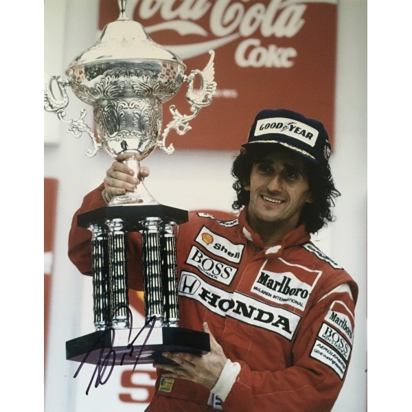 Alain Prost signed 10x8 photo image 2 Alain Prost signed 10x8 photo image 2