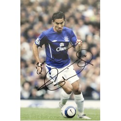 Tim Cahill signed Everton photo image A