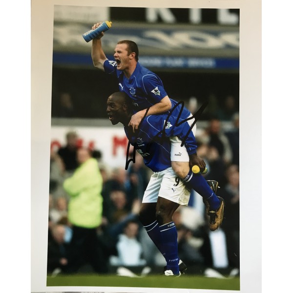 Wayne Rooney signed Everton 10x8 photo image G Wayne Rooney signed Everton 10x8 photo image G
