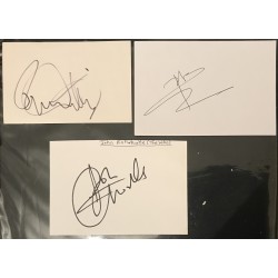 The Who - 3 signatures Daltrey Townshend Entwhistle 