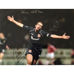 Paolo Di Canio signed 16x12 photo forza West Ham  DH7