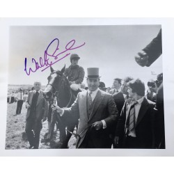 Walter Swinburn signed 10x8 Derby win photo