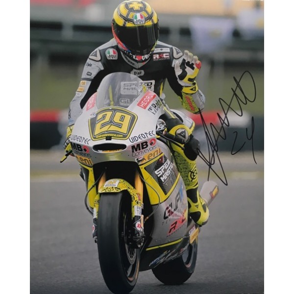 Andrea Iannone signed photo B 