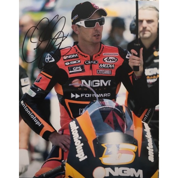 Colin Edwards signed 10x8 photo B 