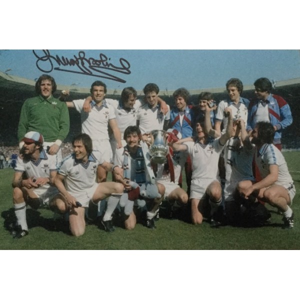 Trevor Brooking signed 12x8 West Ham 1980 team photo Trevor Brooking signed 12x8 West Ham 1980 team photo