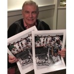 Billy Bonds & Sir Trevor Brooking 16x12 West Ham montage 