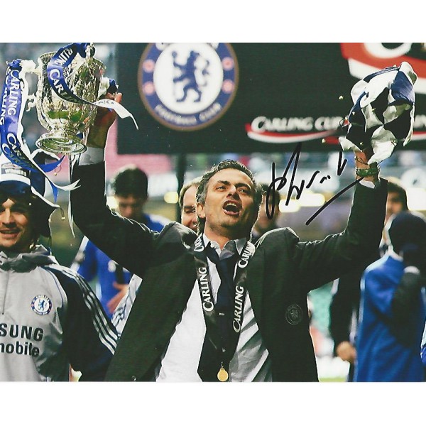 Jose Mourinho signed 10x8 photo