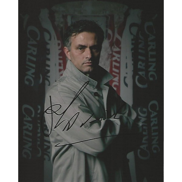 Jose Mourinho signed 10x8 Chelsea photo Jose Mourinho signed 10x8 Chelsea photo