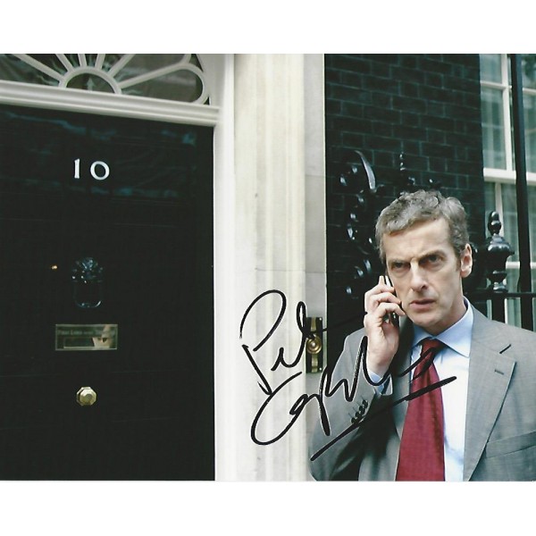 Peter Capaldi (pre Dr Who) signed 10x8 photo Peter Capaldi (pre Dr Who) signed 10x8 photo