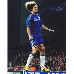 David Luiz signed 10x8 colour photo