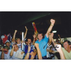 Nick Faldo and Sam Torrance signed 12x8 colour photo