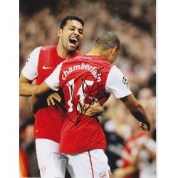 Alex Oxlade Chamberlain signed 10x8 Arsenal photo