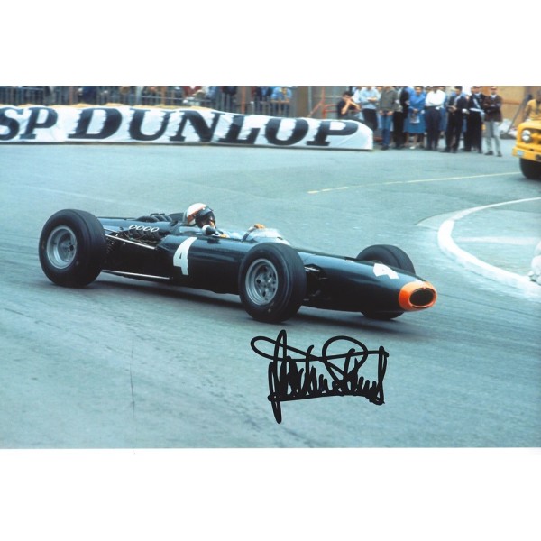 Jackie Stewart signed 12x8 colour photo Jackie Stewart signed 12x8 colour photo