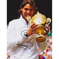 Rafael Nadal signed colour photo